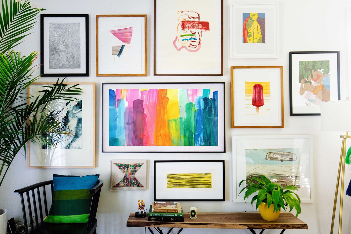 Pride Month Rainbow Colorful Pride Decor Art Print - Image 3