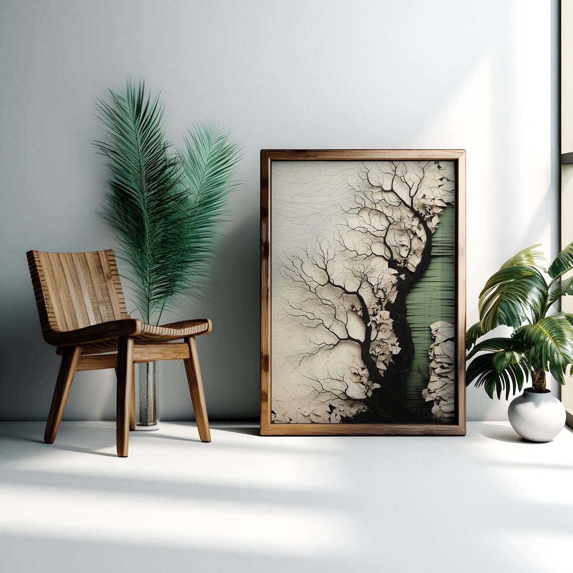 Tree Minimalist Tree Minimalist Tree Wall Art Print Tree Poster Print Minimalist Wall Art Decor