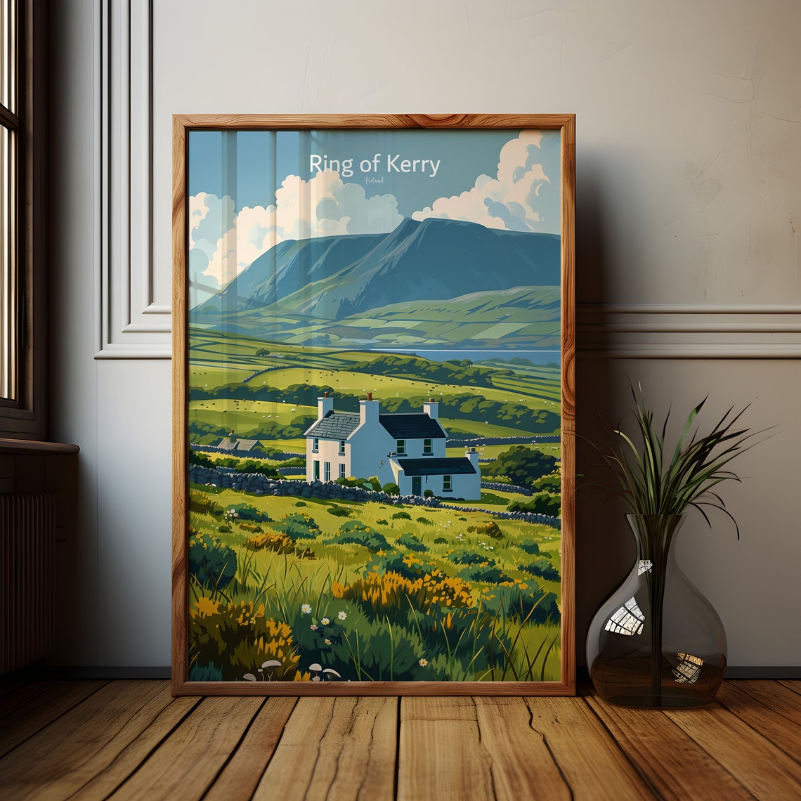 Green Island, Ring Of Kerry Ireland Art Print