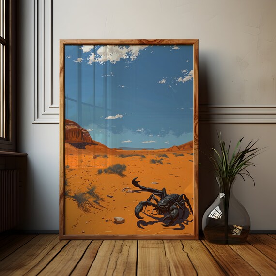 Namib Desert Africa, Modern Painting