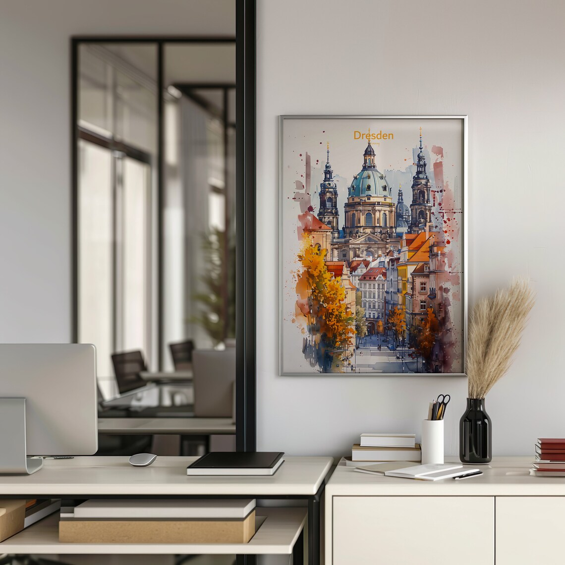 Dresden Saxony Germany Poster, Frauenkirche - Image 4