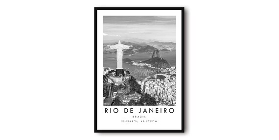 Rio De Janeiro Print Brazil Travel Poster