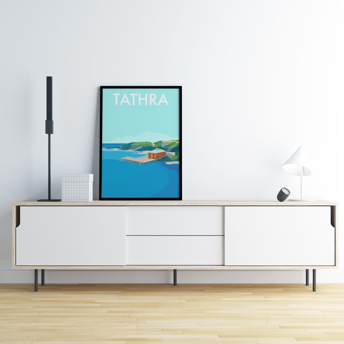 Tathra Wharf Australia Travel Poster - Image 3
