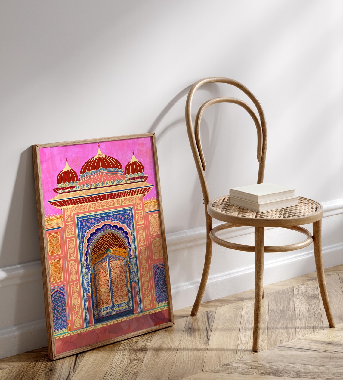 Jaipur Patrika Gate Travel Poster, Indian Palace Gate - Image 3