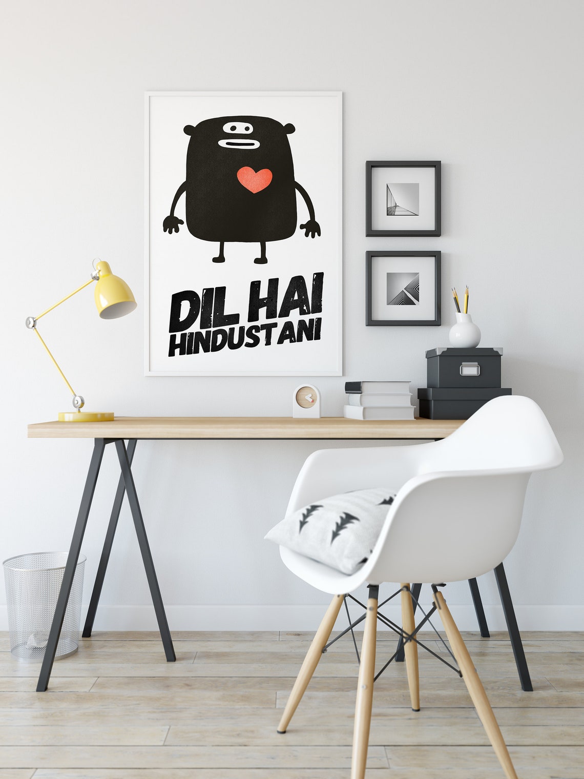 Indian Desi Dil Hai Hindustani Poster - Image 2