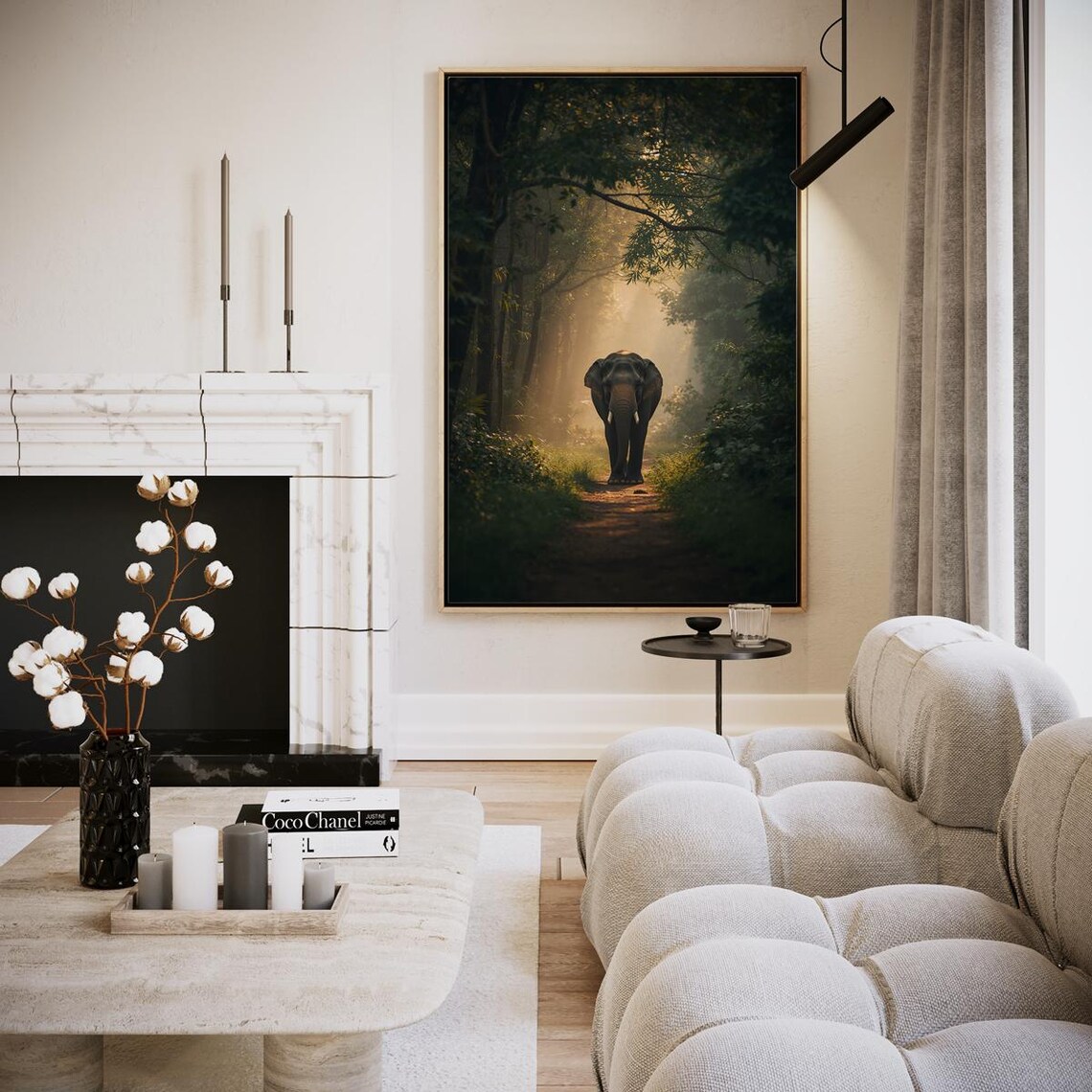Elephant Artwork Wall Art