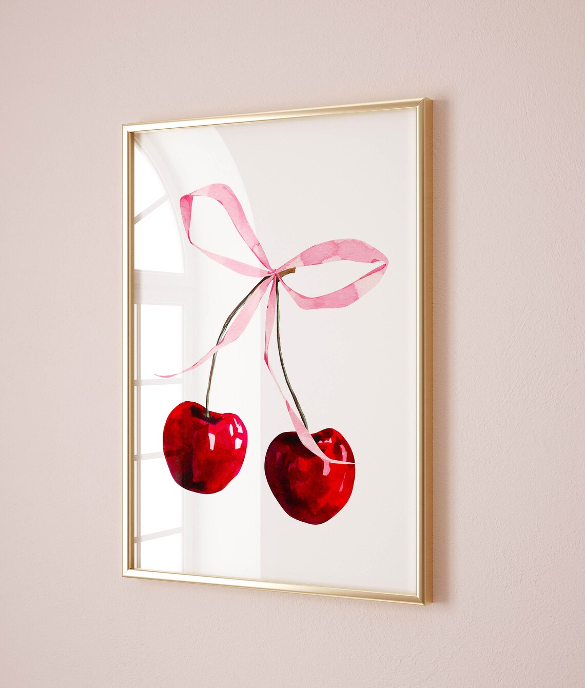 Bow Wall Art, Coquette Room Decor Art Print - Image 2