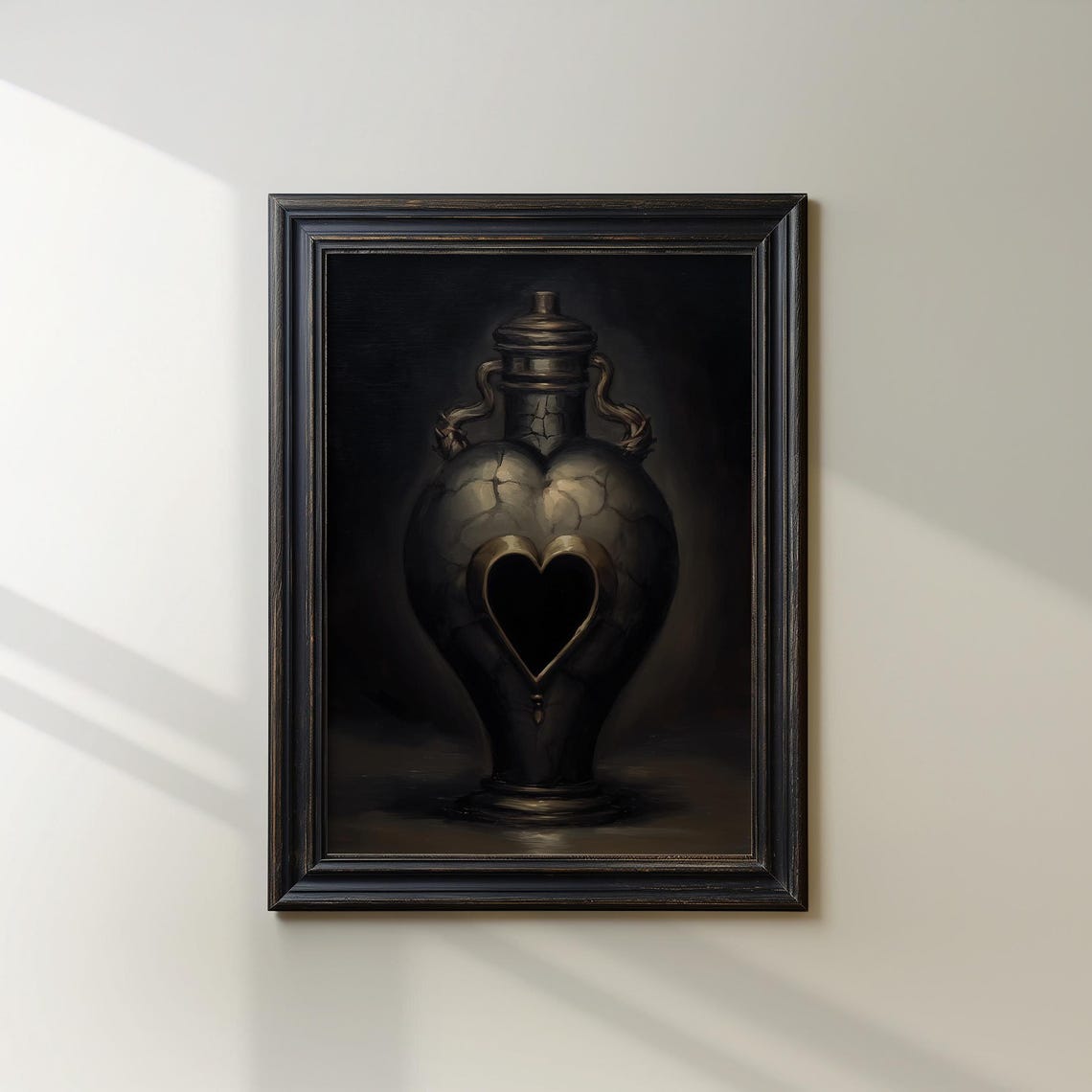 Halloween Potion Bottle Print Spooky Artwork Magic Vintage Wall Art
