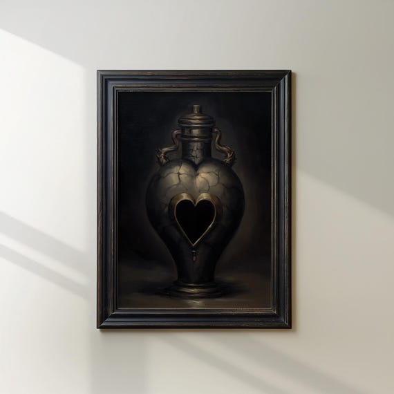 Halloween Potion Bottle Print Spooky Artwork Magic Vintage Wall Art