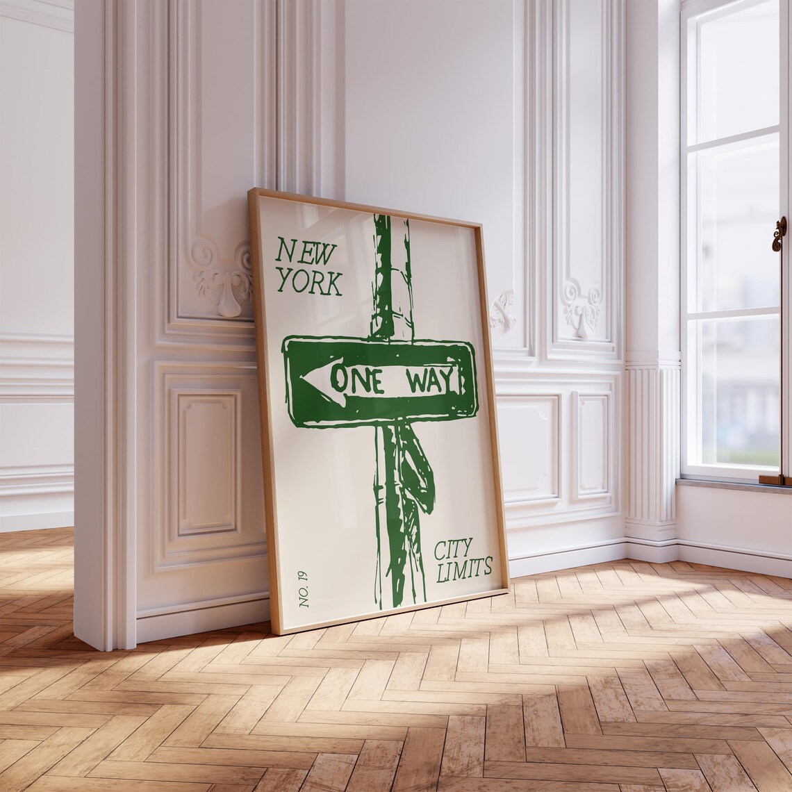 Vintage New York City Minimalist Travel Poster - Image 4