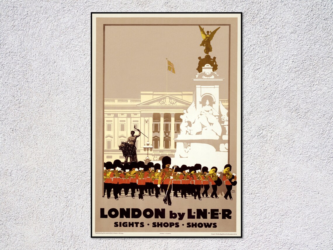 Vintage London North Eastern Railway Travel Poster - Image 2