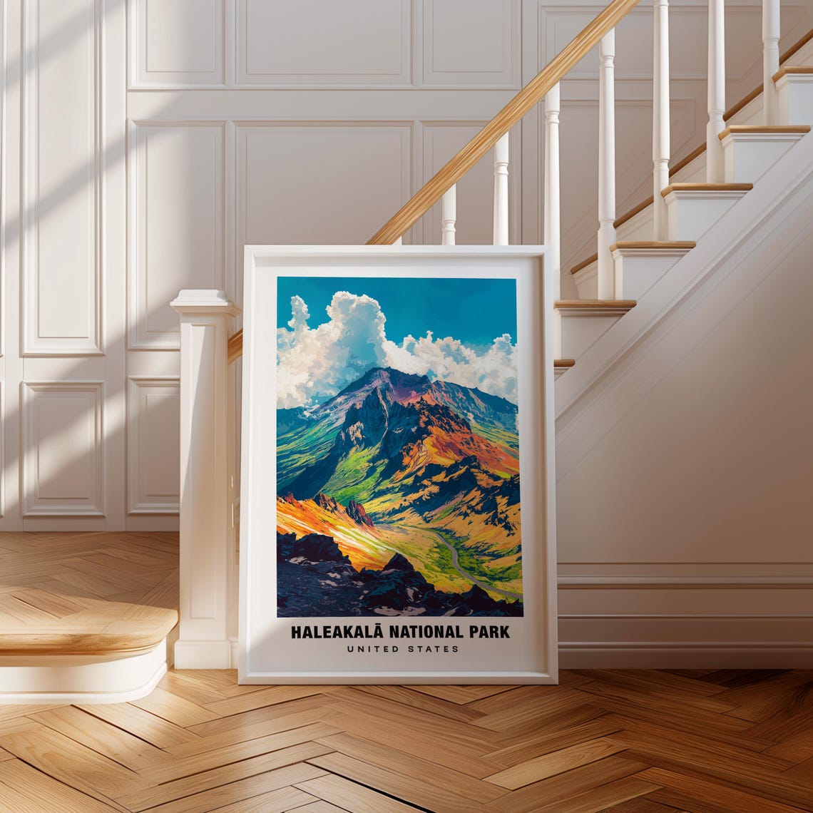 Haleakal National Park Print Hawaii Poster Haleakal National Park Views Haleakal National Park Landmarks Haleakal National Park City