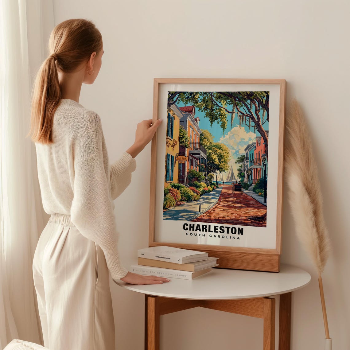 Charleston Print Usa Poster Charleston Views Charleston City Charleston Harbor Usa Charm Charleston Beauty Charleston Art Sc Art - Image 2