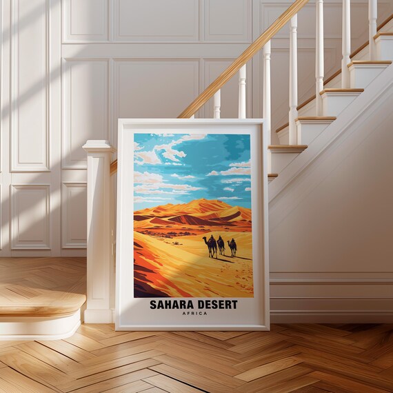 Sahara Desert Print Africa Poster Sahara Views Sahara Dunes Sahara Landscape Desert Charm Sahara Beauty Sahara Heritage Sahara Art