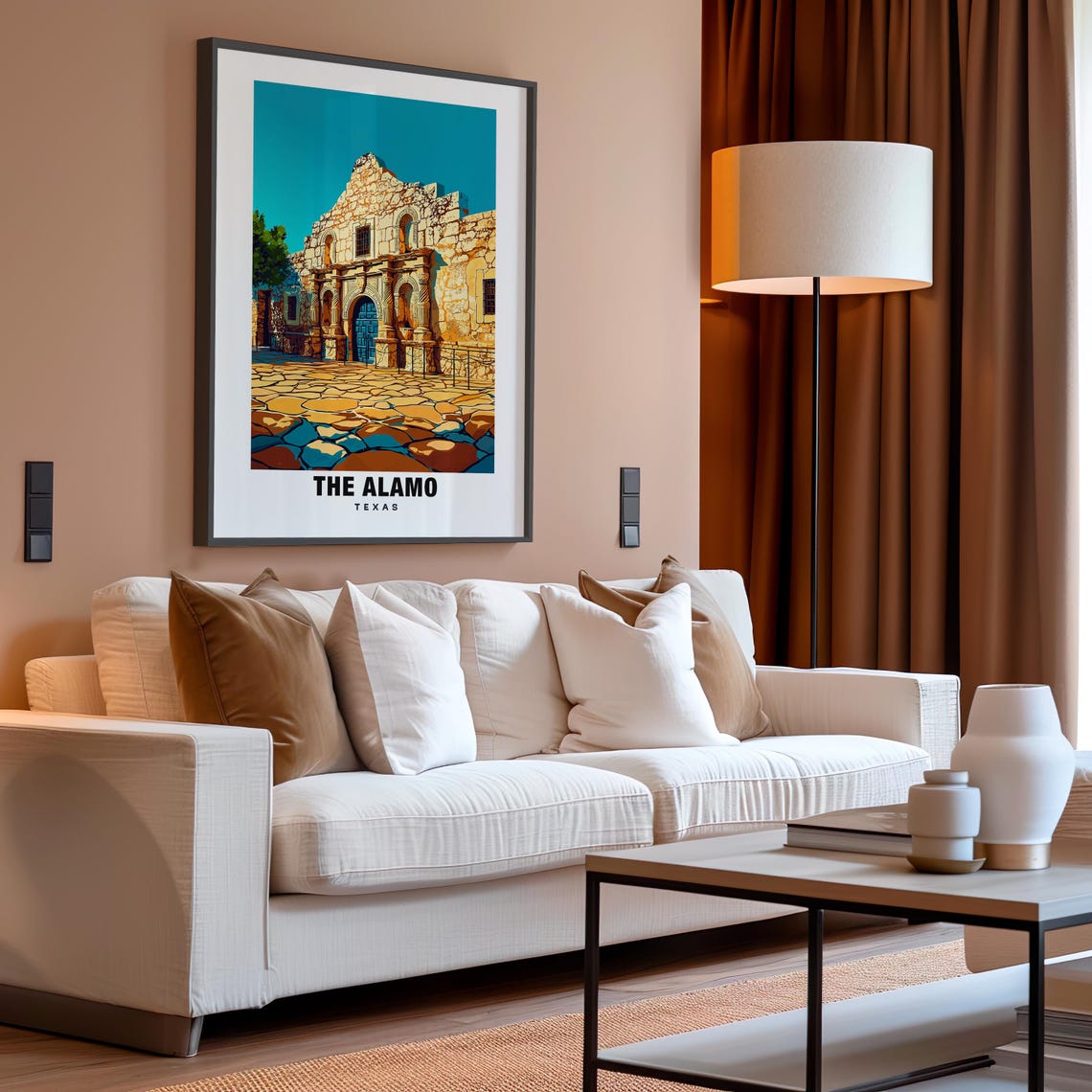 Alamo Print Texas Poster Alamo Views Alamo Landmarks Alamo City Texas Charm Alamo Beauty Alamo Art Alamo Heritage Texas Culture - Image 4