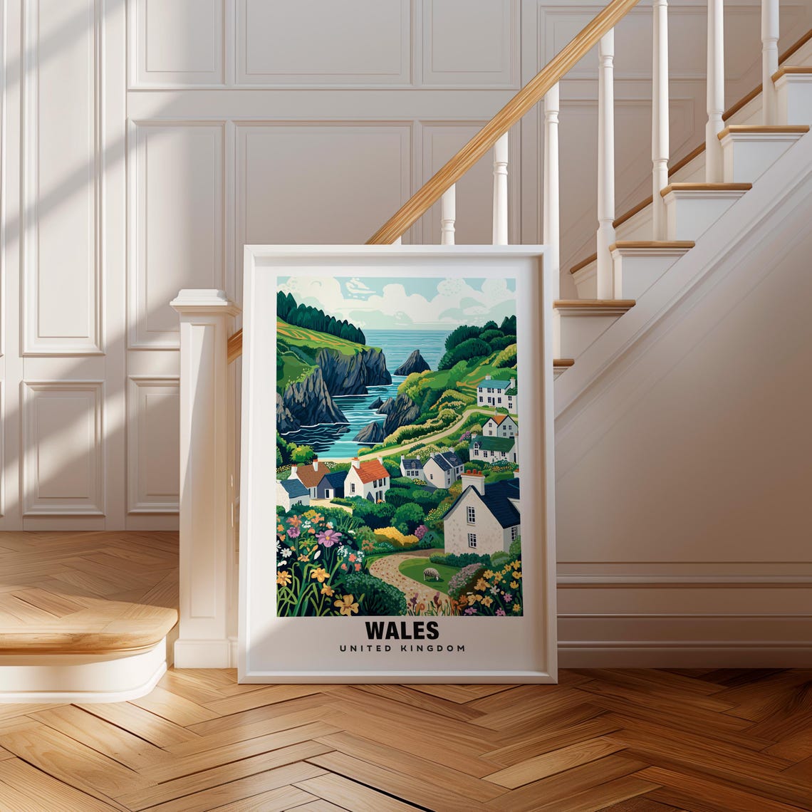 Wales Print Wales Poster Wales Views Wales Coast Wales Mountains Wales Charm Wales Beauty Wales Heritage Wales Art British History