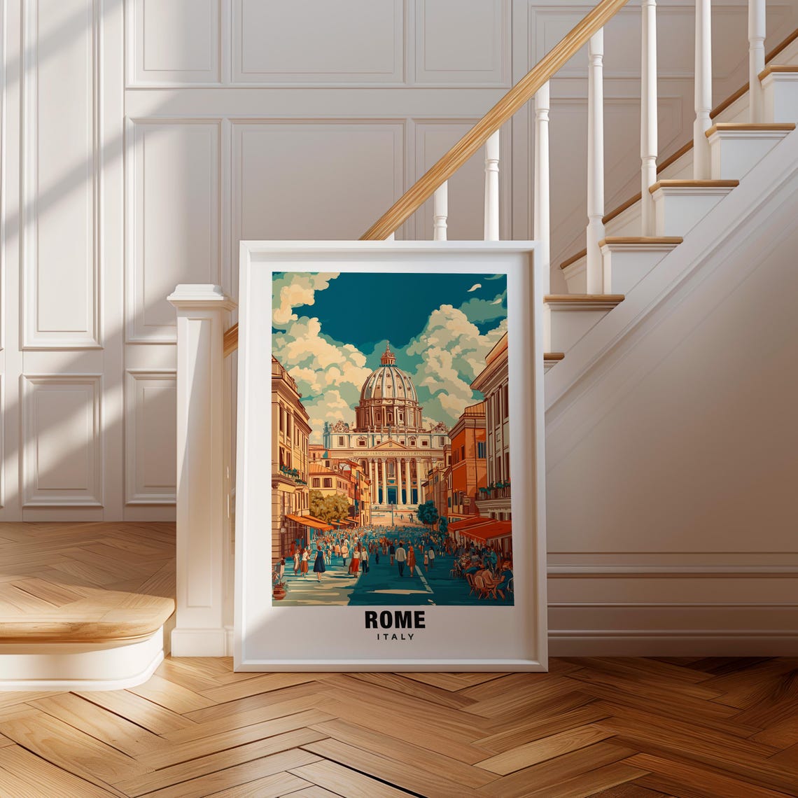 Rome Print Italy Poster Rome Views Rome Landmarks Rome City Italy Charm Rome Beauty Rome Heritage Rome Art Italian Culture