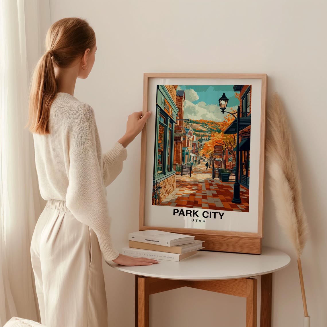Park City Print Utah Poster Park City Views Park City Landmarks Park City City Utah Charm Park City Beauty Park City Art Park City - Image 2