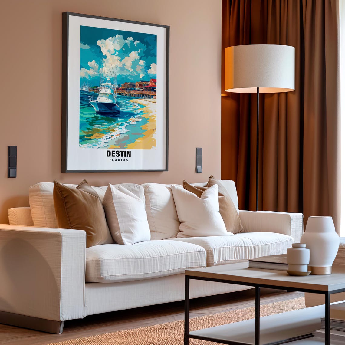 Destin Print Florida Poster Destin Views Destin Landmarks Destin City Florida Charm Destin Beauty Destin Art Destin Heritage - Image 4