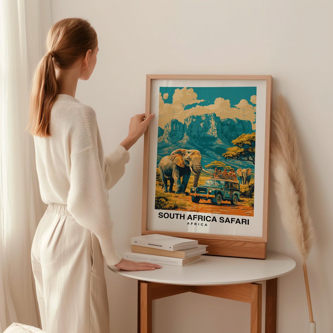 South Africa Safari Travel Print Africa Africa Travel Gift City Poster Wedding Gift Birthday Present - Image 2