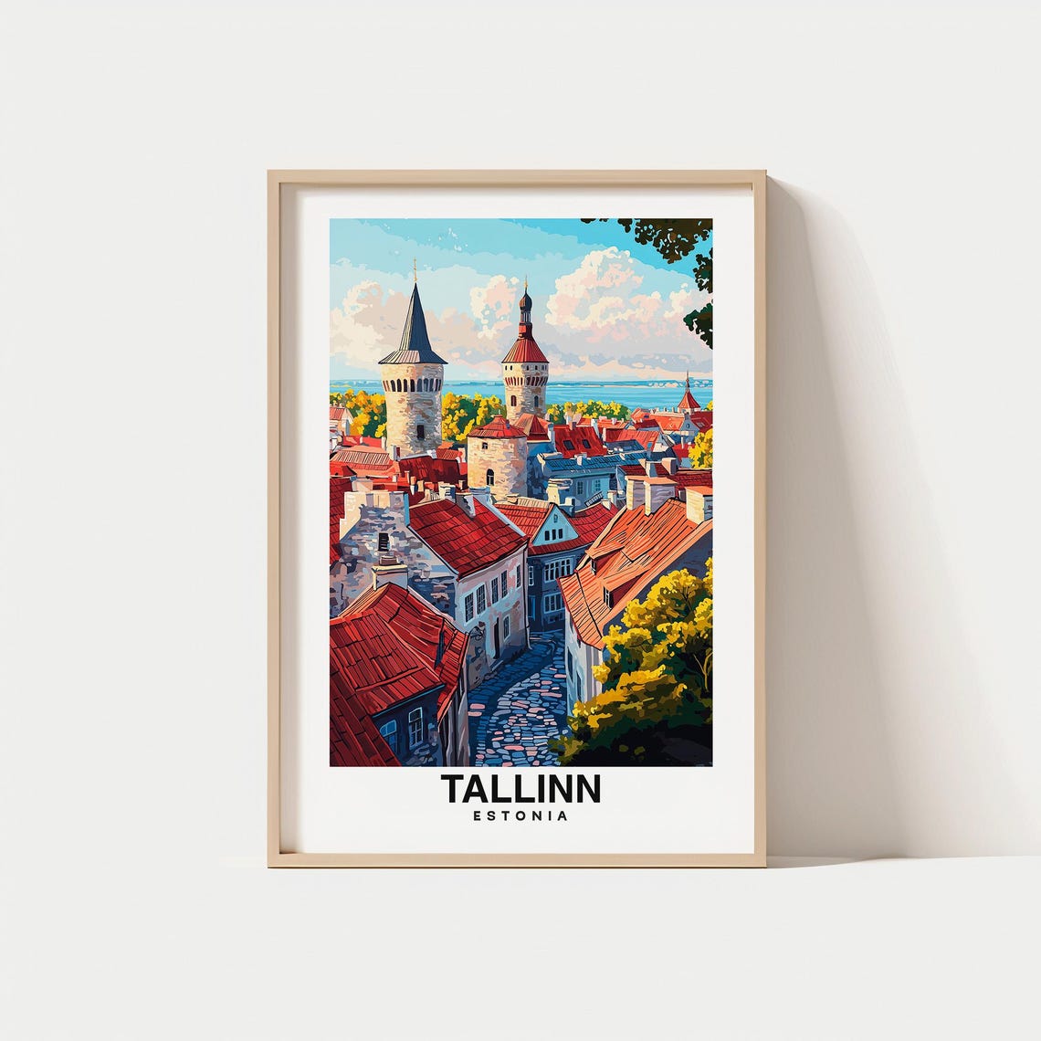 Tallinn Print Estonia Poster Tallinn Views Tallinn Old Town Tallinn City Estonia Charm Tallinn Beauty Tallinn Heritage Tallinn Art