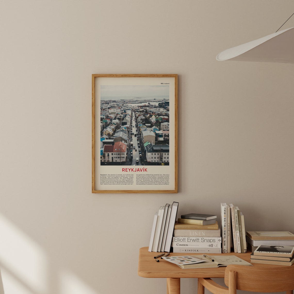 Reykjavk Print Film Photo Reykjavik Wall Art Reykjavik Poster Reykjavik Photo Reykjavik Poster Print Iceland Wall Decor Iceland Art - Image 2