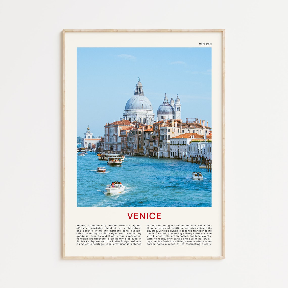 Venice Print Film Photo Venice Wall Art Venice Poster Venice Photo Venice Poster Print Italy Wall Decor Italy Poster Print Italy Art