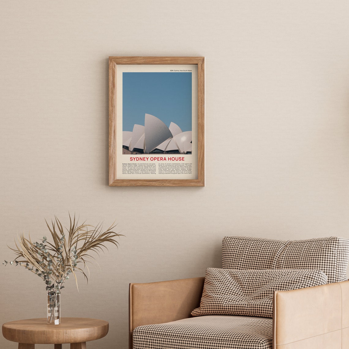 Sydney Opera House White Sails Daytime Film Photography Travel Poster - Image 3
