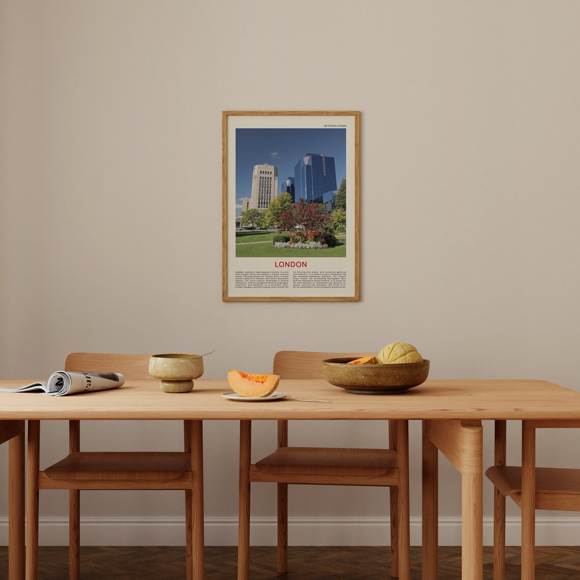 London Ontario Canada Downtown Towers Park Film Photo Poster - Image 3