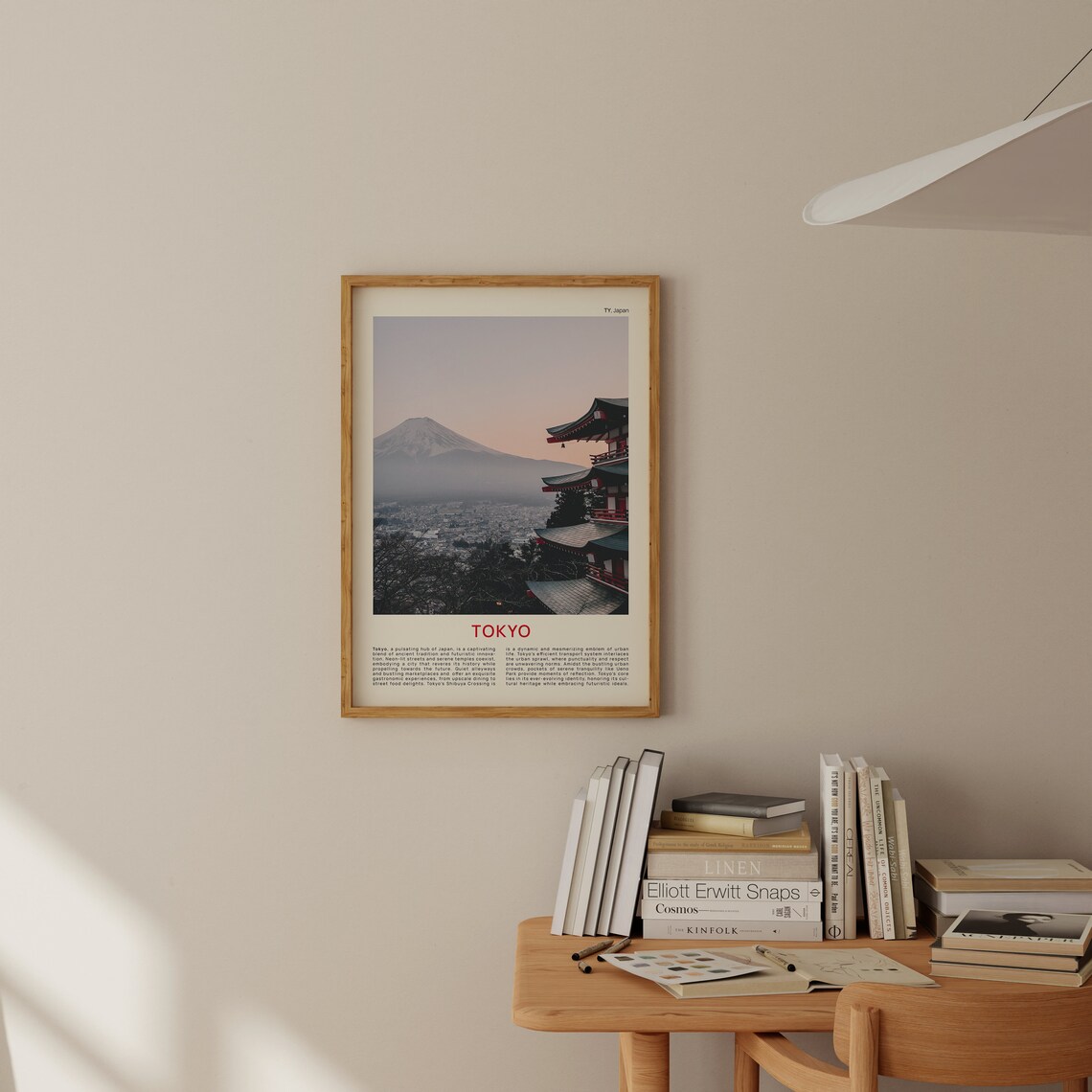 Tokyo Travel Poster, Japan Wall Decor Art Print - Image 2