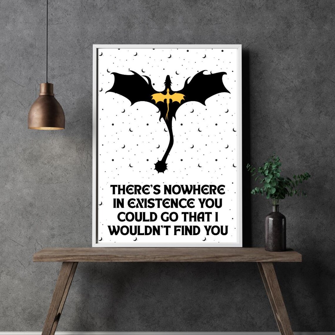 Fourth Wing Quote, Book Lover Poster - Image 3