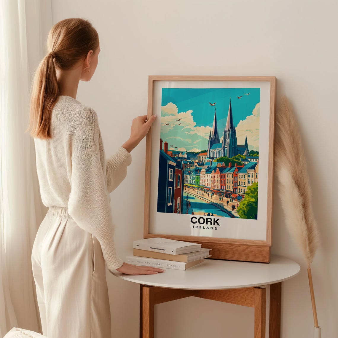 Cork Travel Print Ireland Travel Poster Cork Travel Gift City Poster Birthday Present Irish City Culture - Image 2