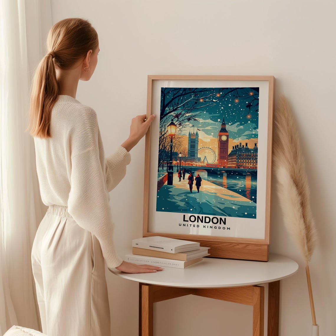 London Print England Poster Travel Wall Art Cityscape Print Uk Poster Urban Decor Scenic Art Historic Print Travel Poster - Image 2