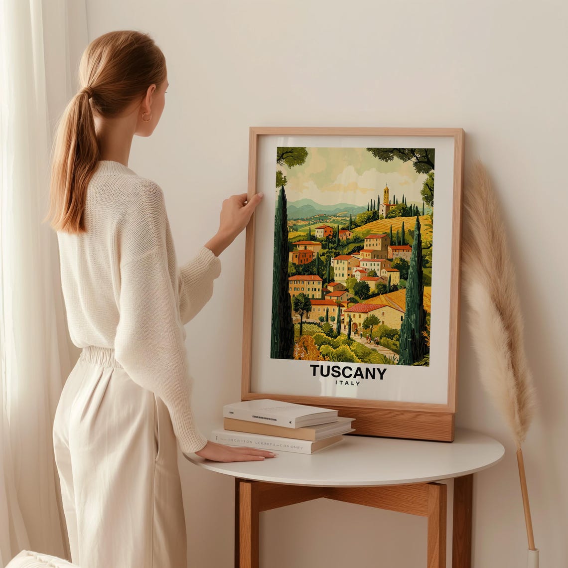 Tuscany Travel Print Tuscany Italy Travel Gift City Poster Wedding Gift Birthday Present Italian Culture - Image 2