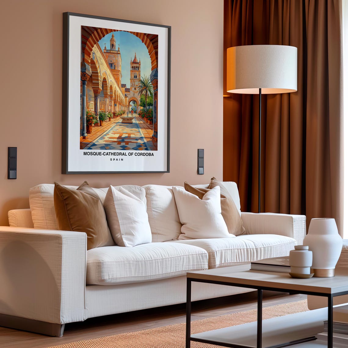 Mosque Cathedral Of Cordoba Travel Print Wall Art Cordoba Spain City Print Mosque Cathedral Of Cordoba Travel Gift - Image 4