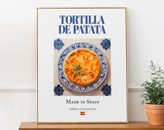 Tortilla De Patata, Traditional Spanish Food Art Print