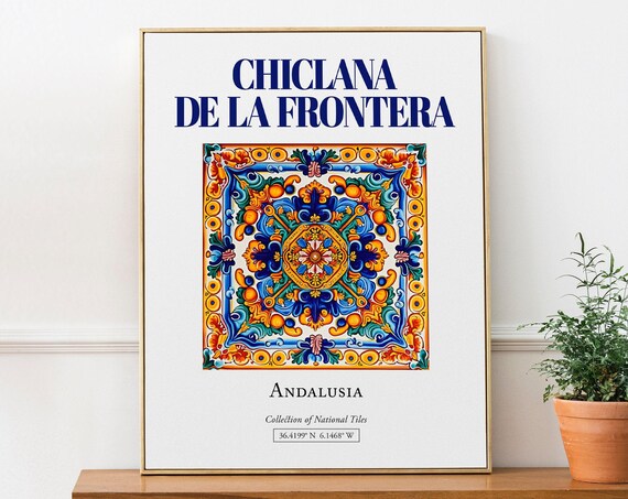 Chiclana De La Frontera Andalusia Travel Poster