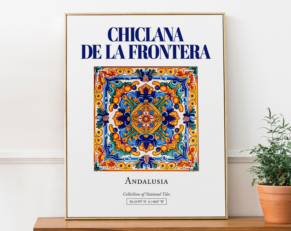 Chiclana De La Frontera Andalusia Travel Poster