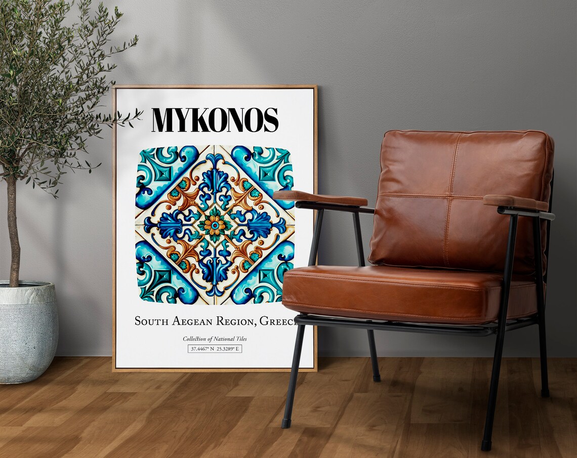 Mykonos Tile Patterns - Vibrant Elegance - Image 4