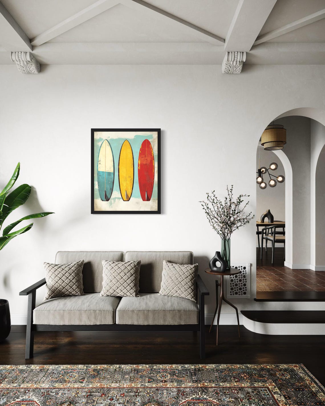 Surfboards Pop Art Poster - Image 2