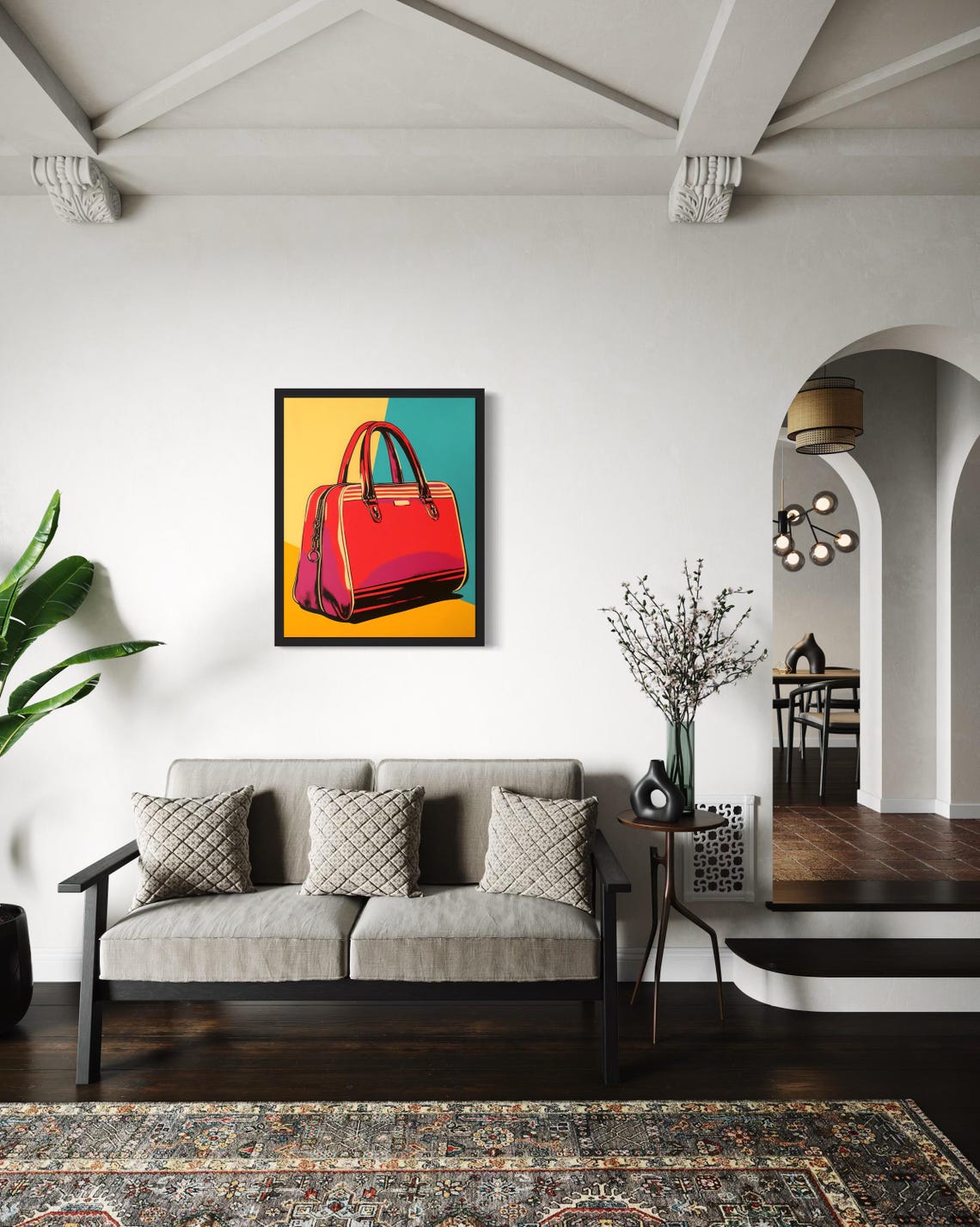 Bowling Bag Pop Art Poster - Image 2