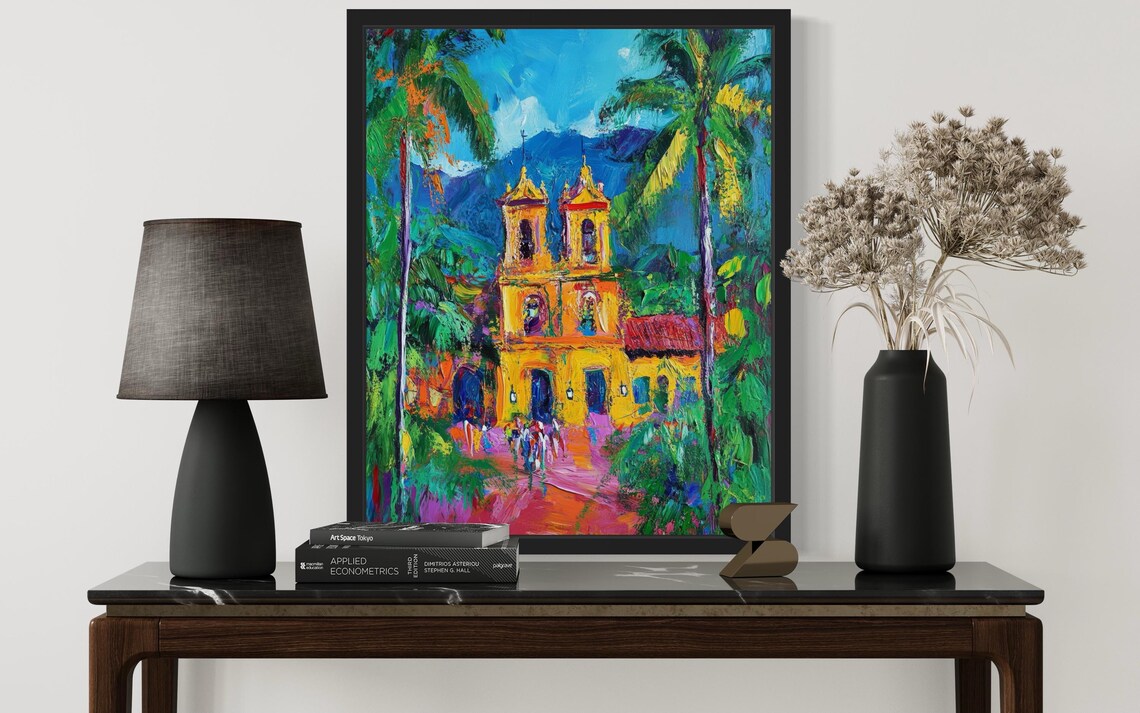Colombia Countries, Monet-Inspired Art Print - Image 3