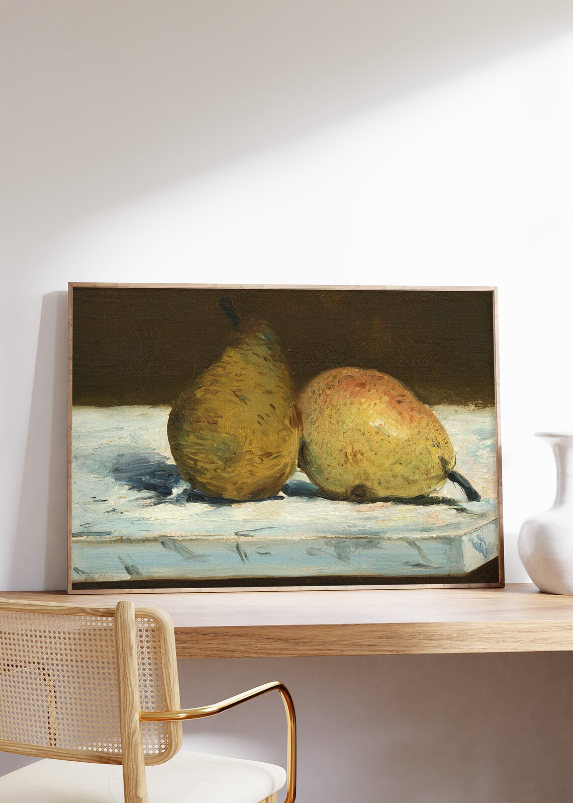 Edouard Manet Pears 1880 Vintage Still Life Art Print