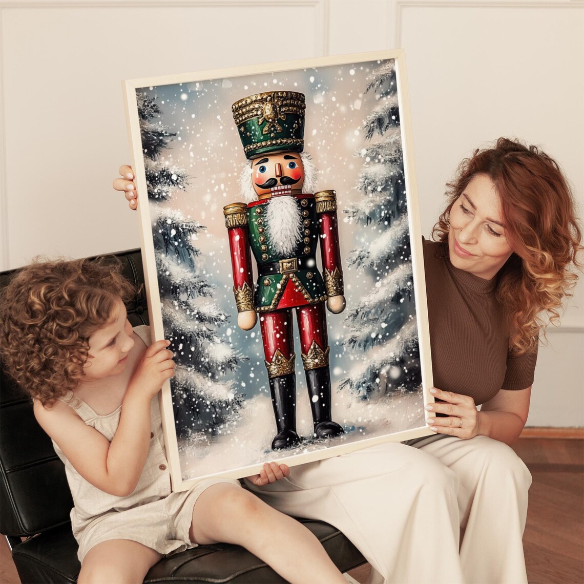 Classic Nutcracker Christmas Holiday Traditional Art Print - Image 5