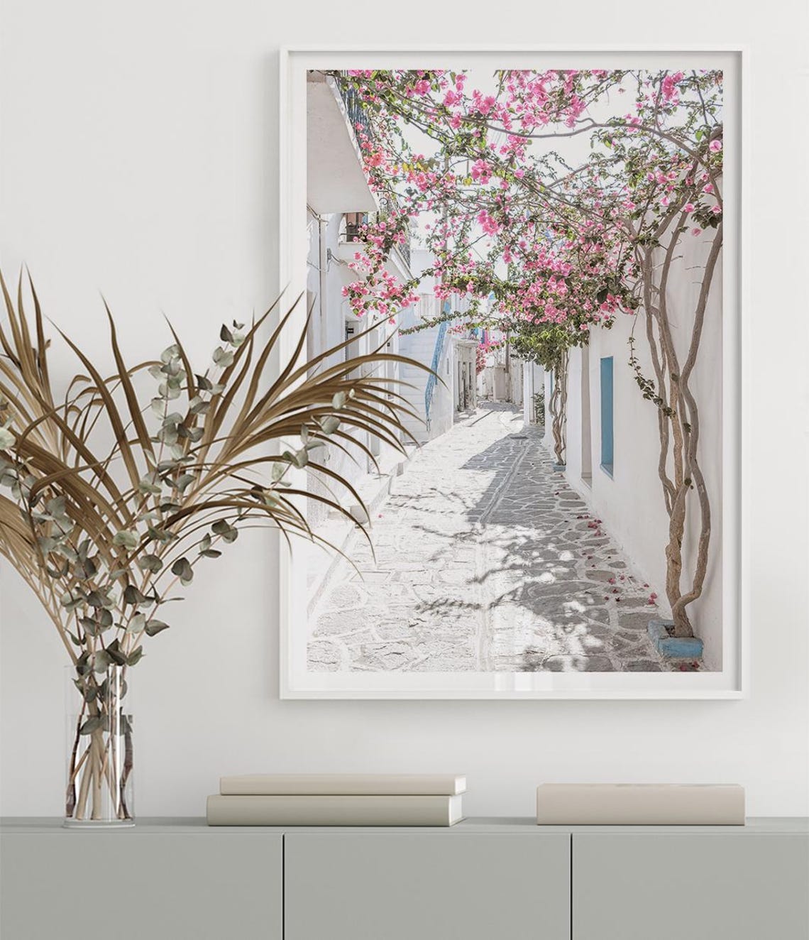 Streets Of Paros Greece Art Print Greek Island Wall Art Europe Print Mediterranean Wall Decor Travel Photography Greece Gifts - Image 2