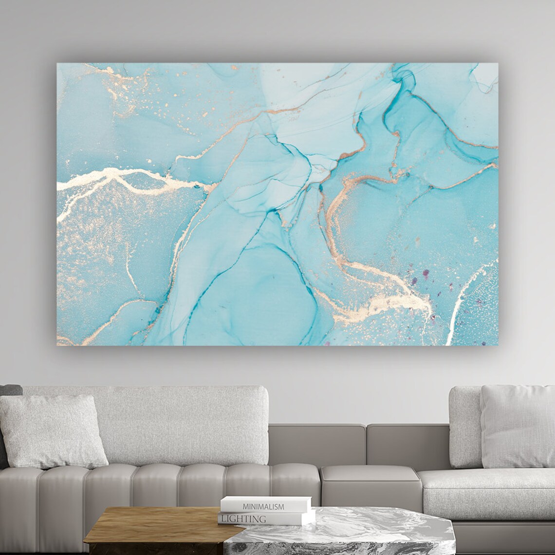Marble Decor Modern Artwork, Abstract Wall Decor