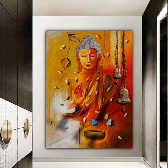 Buddha Asian Wall Art Buddha Wall Art Meditation Buddha Poster Buddhist Print Meditation Wall Art