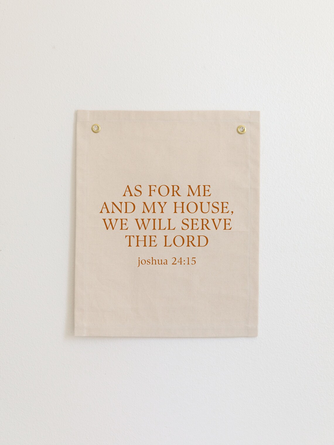 As For Me And My House Bible Verse Banner Print - Image 3