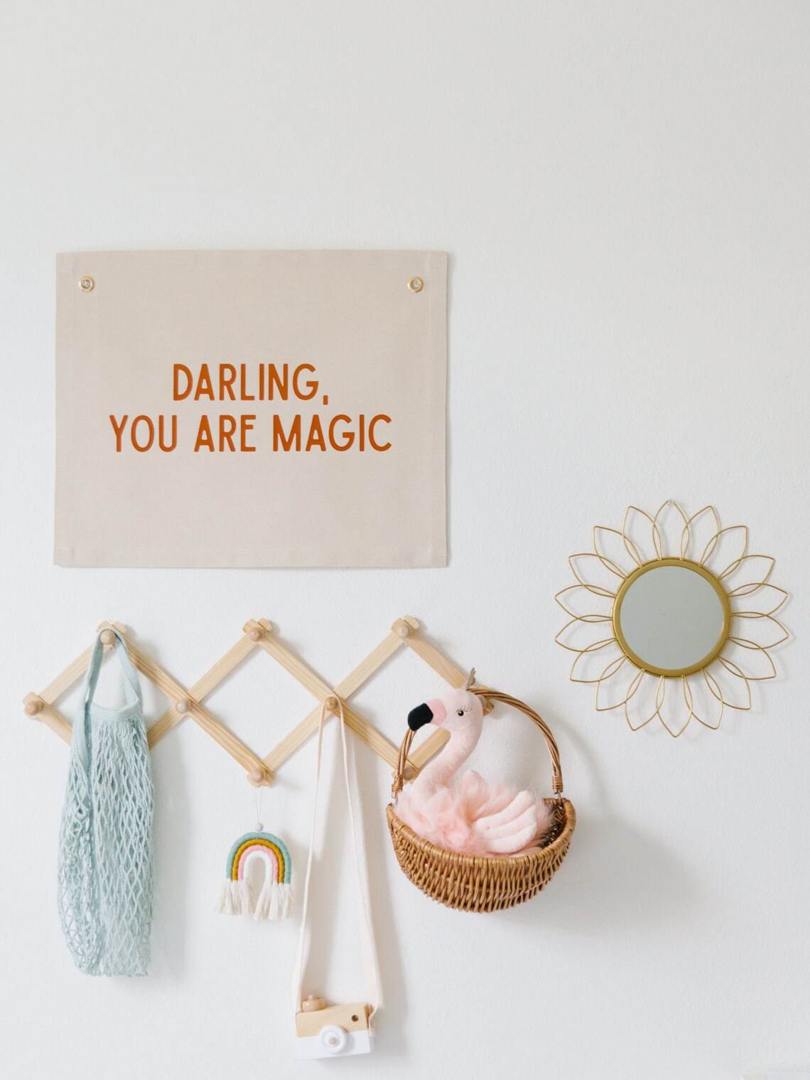 Darling You Are Magic Nursery Wall Banner - Image 3