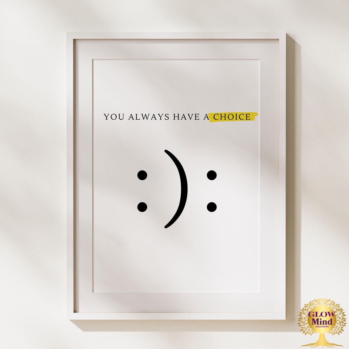 Motivational Wall Art, Positive Mindset Poster - Image 2